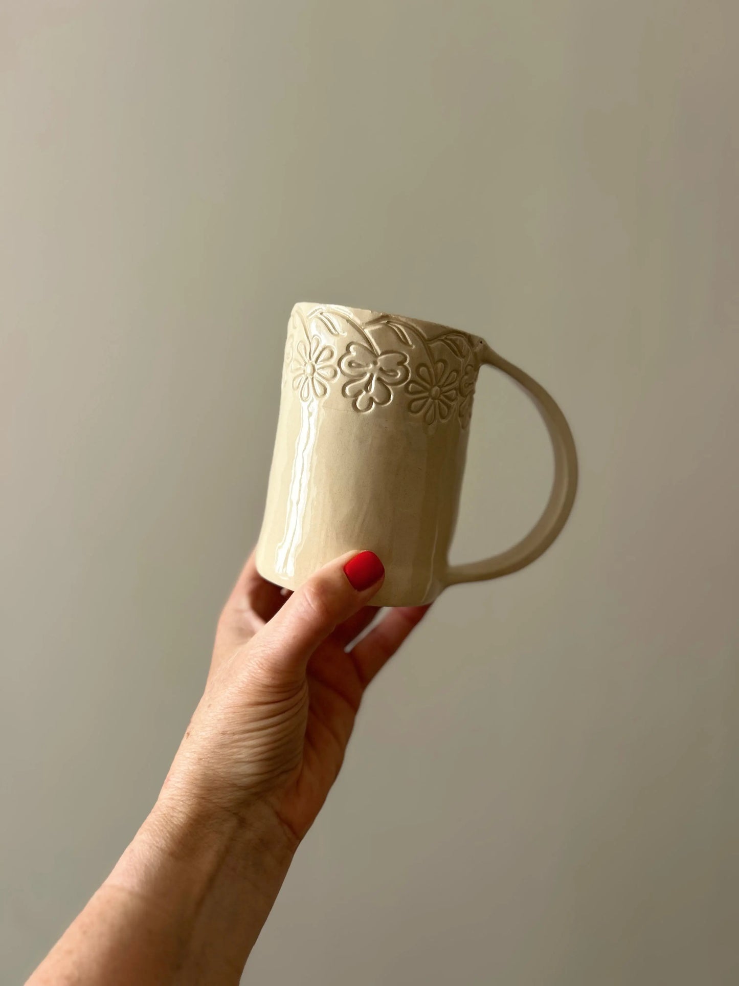 Mug bandeau fleurs