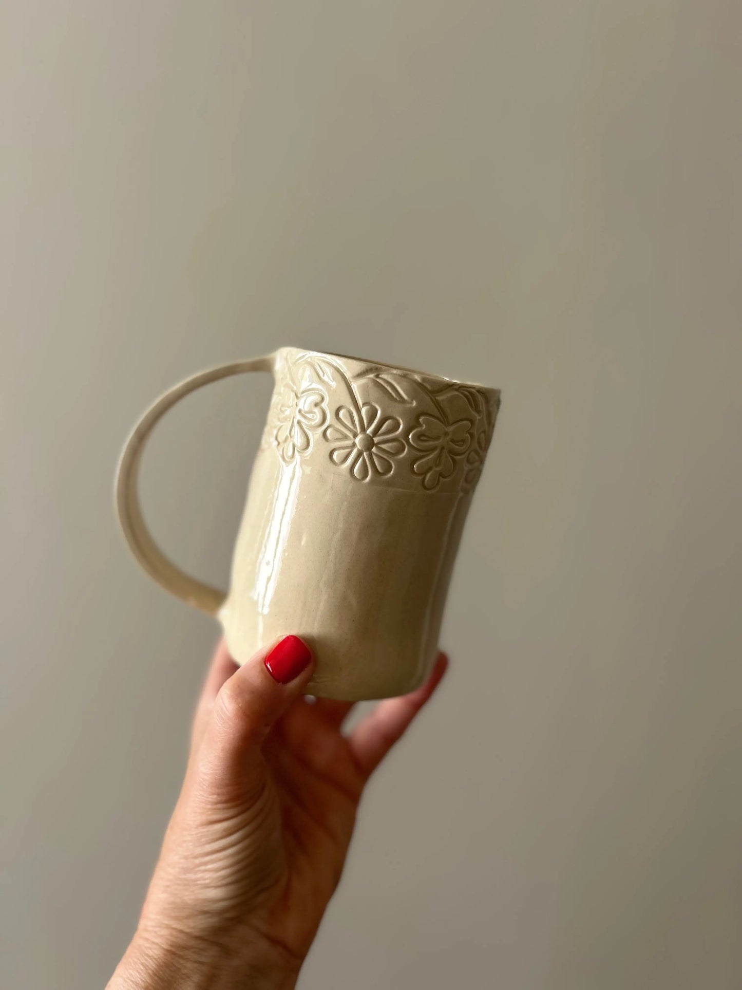 Mug bandeau fleurs