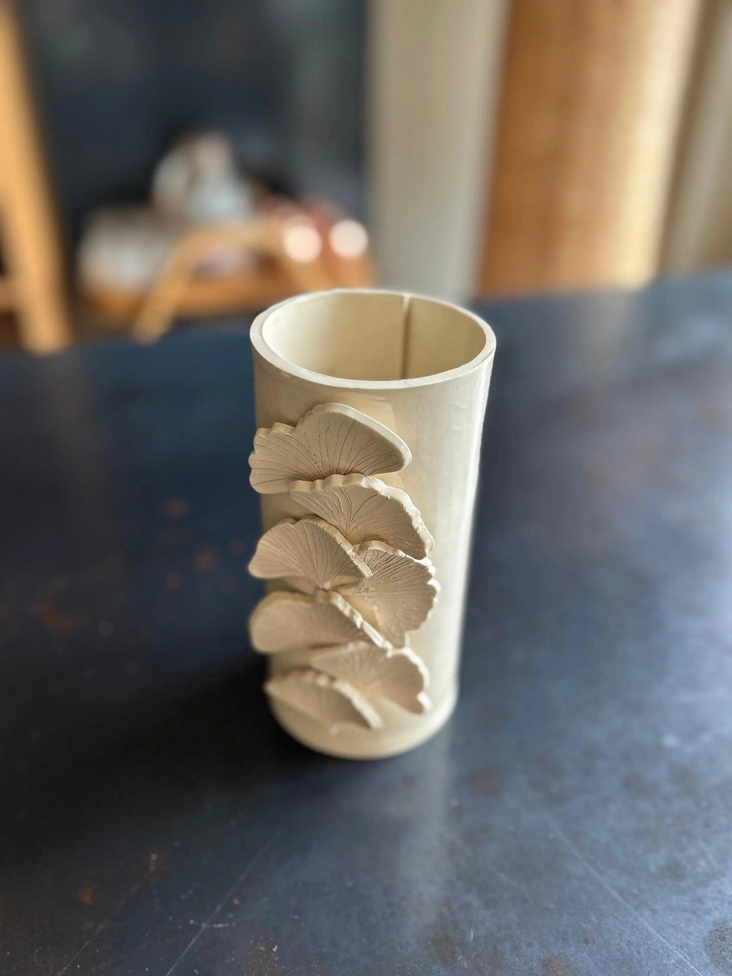 Ginkgo vase