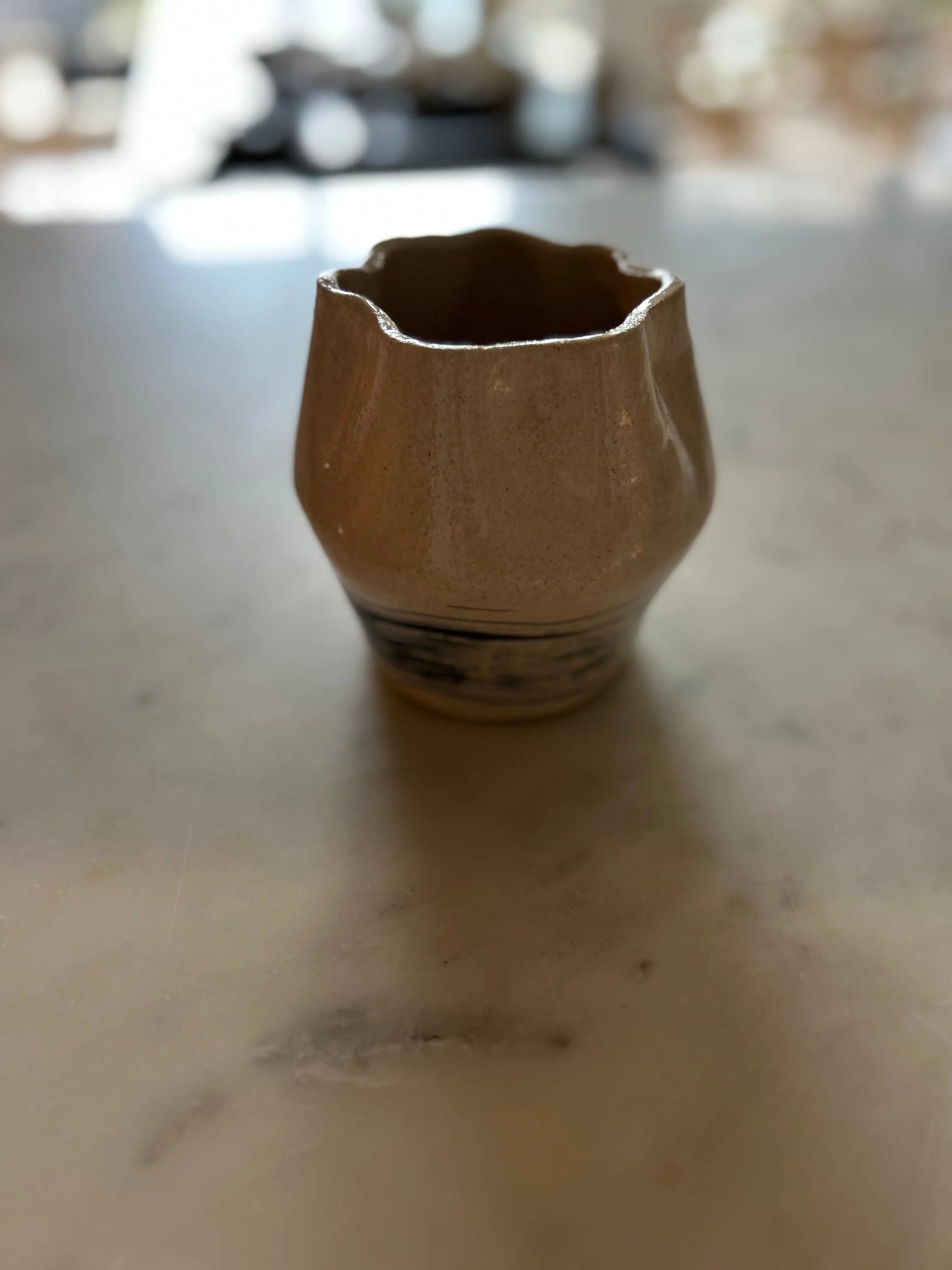Brush vase