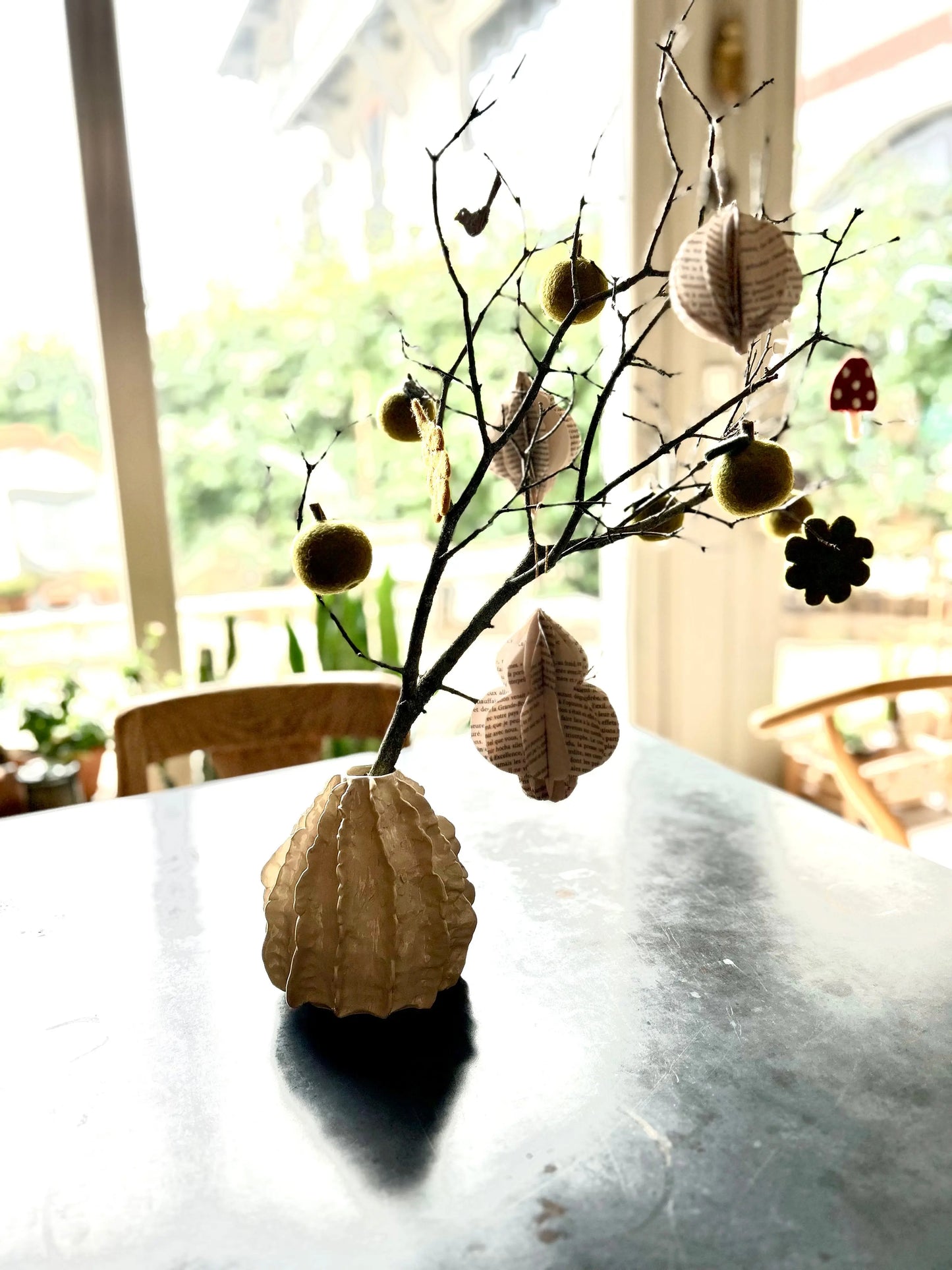 coral vase