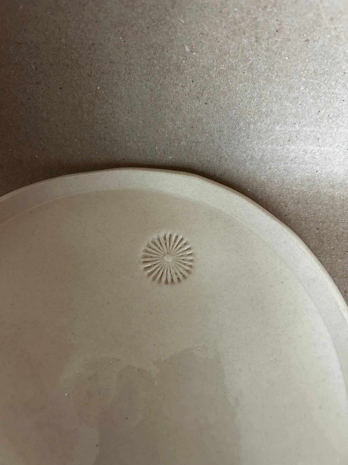 Assiette à dessert, soleil, nouveauté