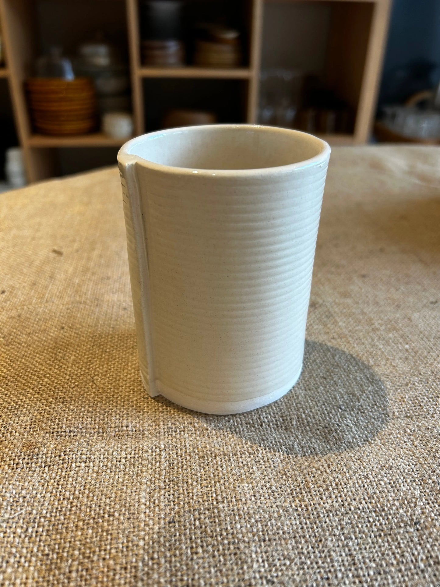 Mug rayures et fleurs , nouveauté