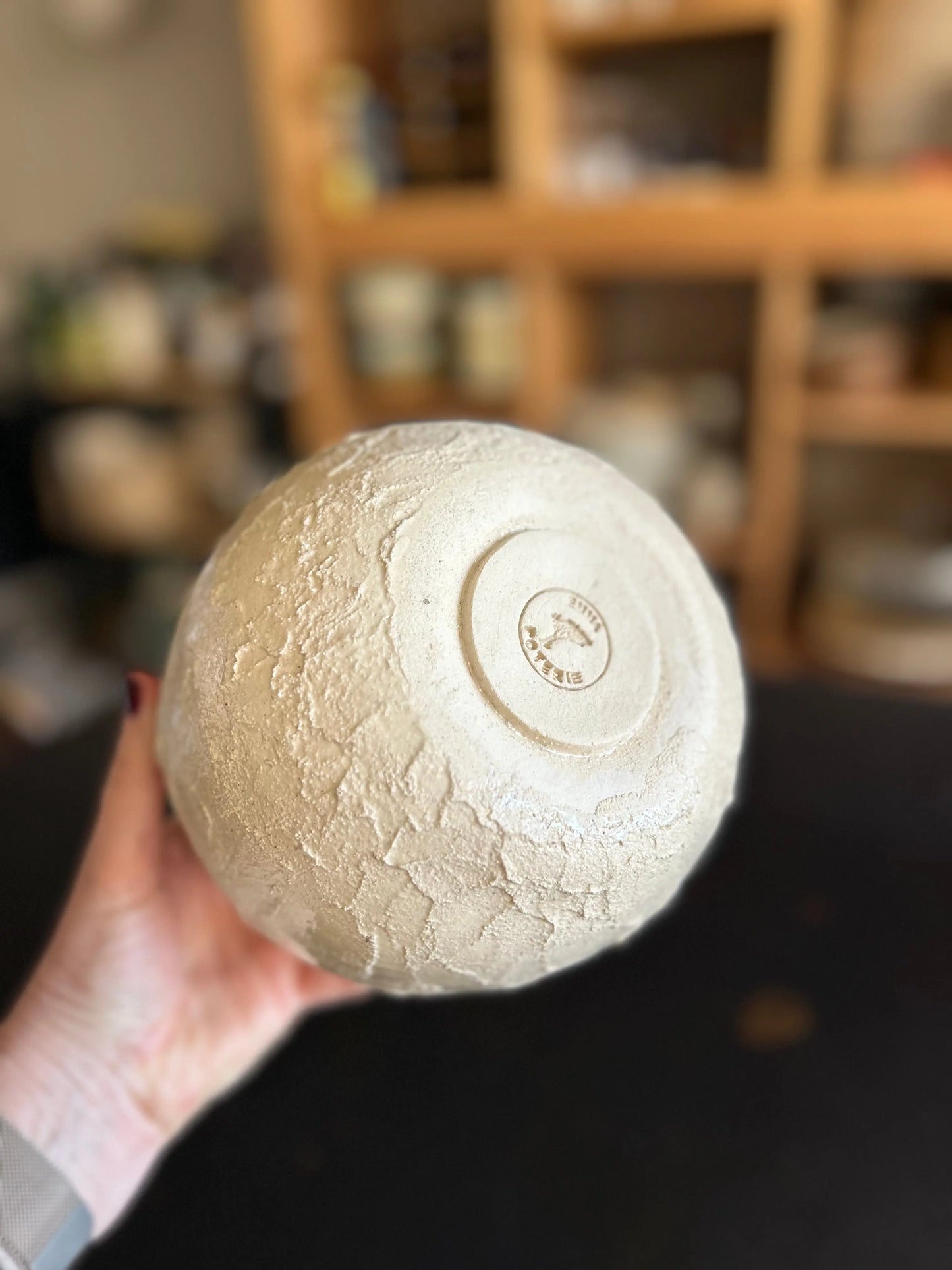 Textured Ball Vase