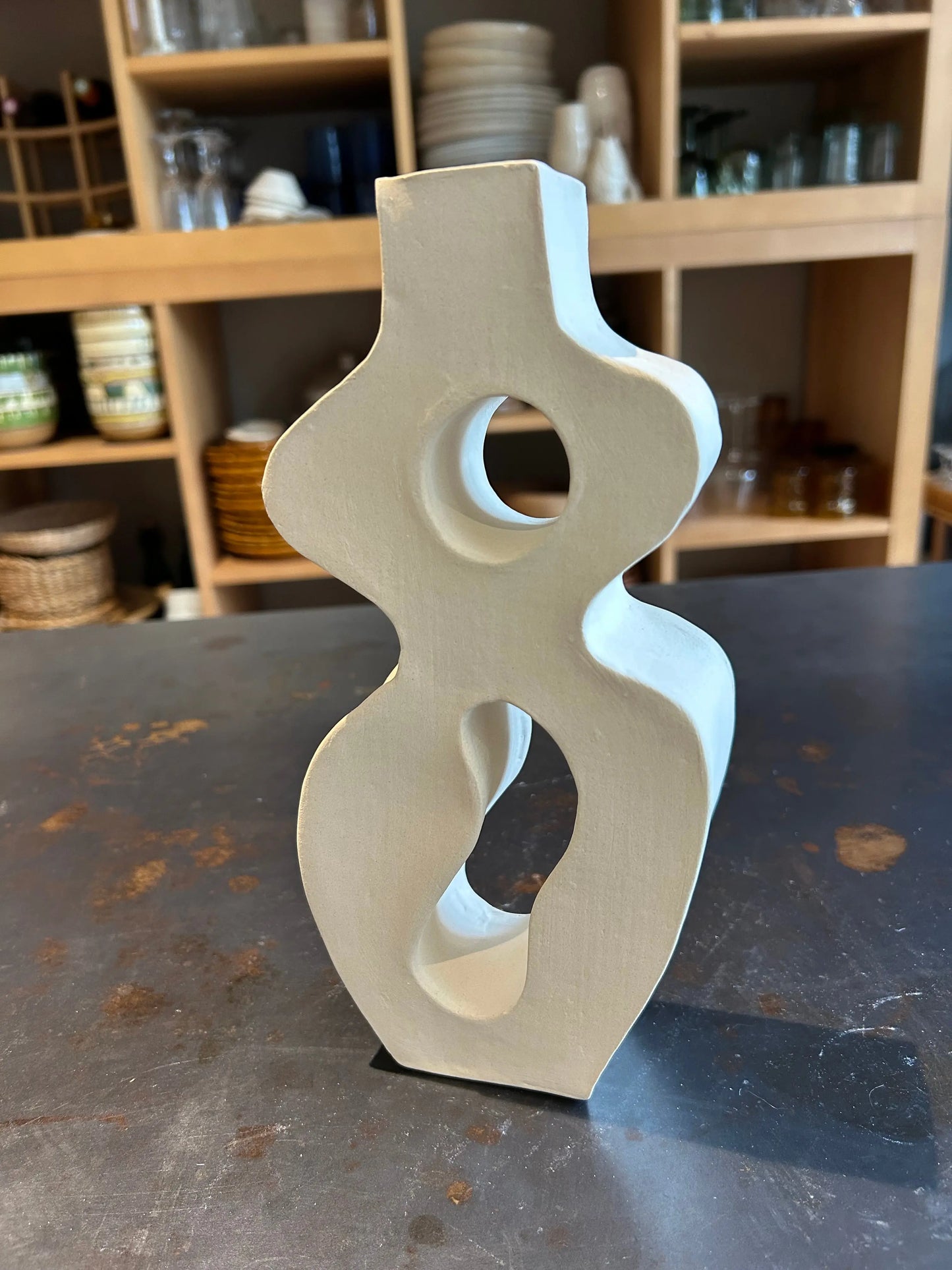 Vase , forme abstraite