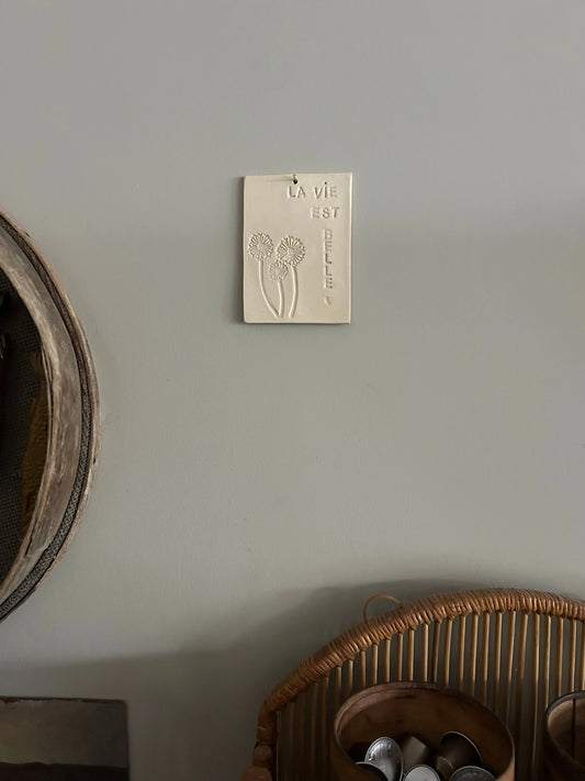décoration, plaque décorative