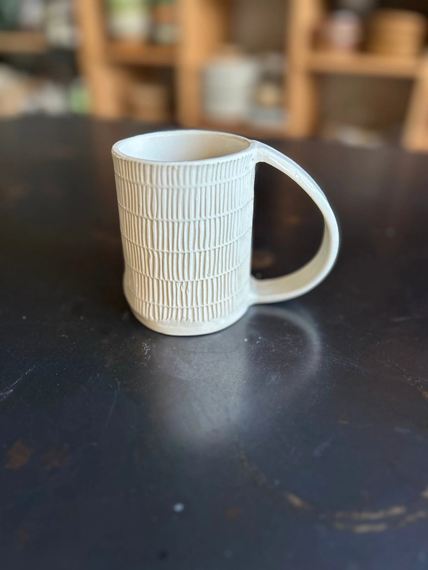 mug lignes superposées