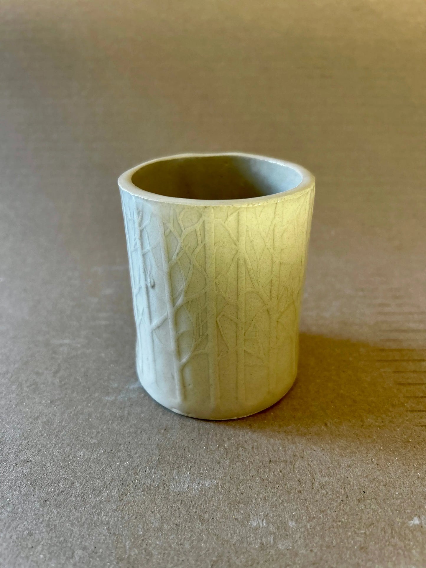 tassse à café, texturé forêt, nouveauté